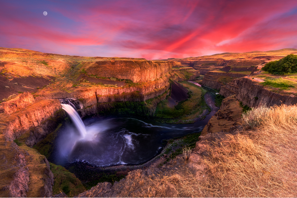 Palouse Falls Washington Waterfalls