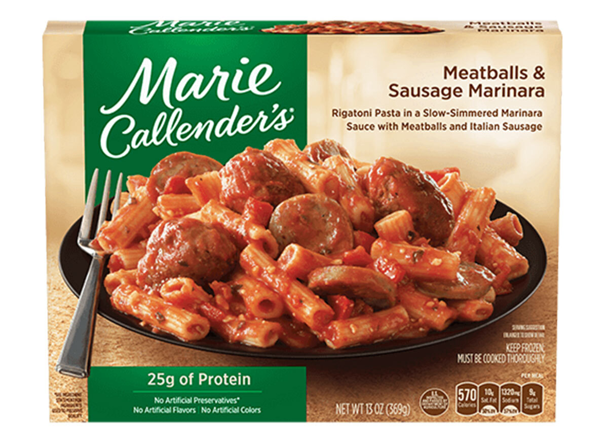 marie callenders meatball marinara