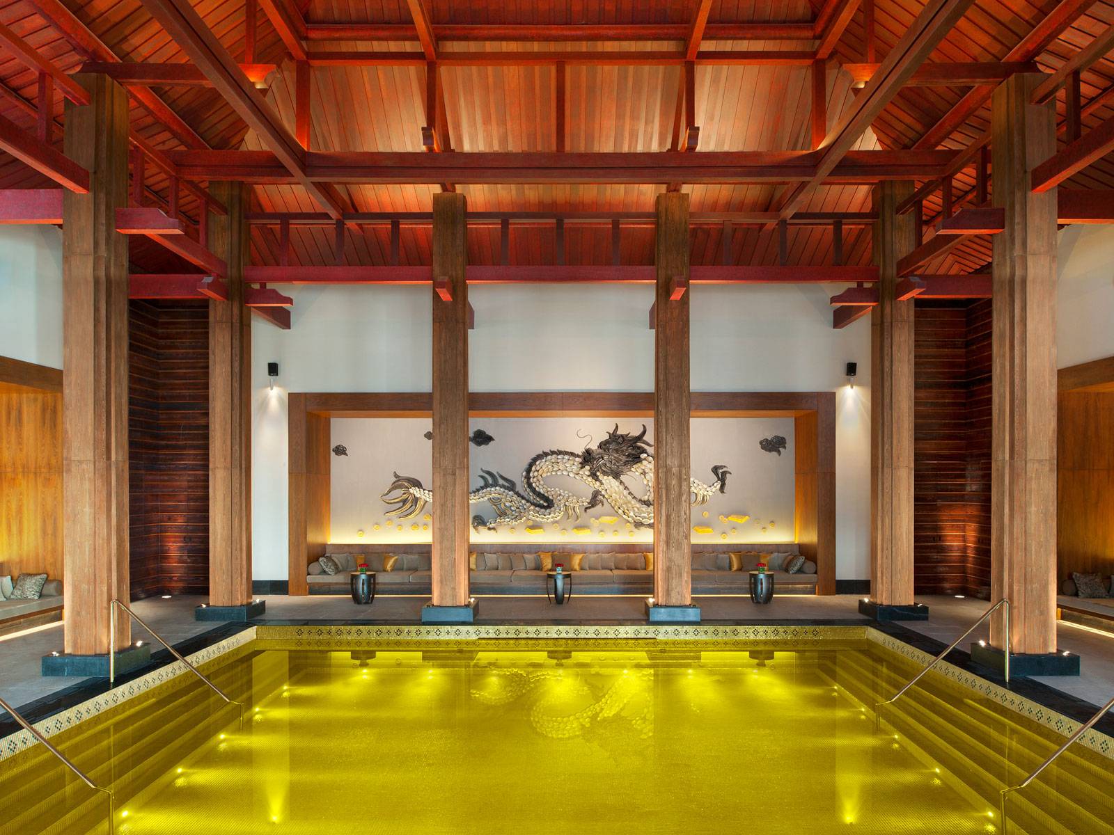 7. Gold Energy Pool at St. Regis in Lhasa, Tibet 2