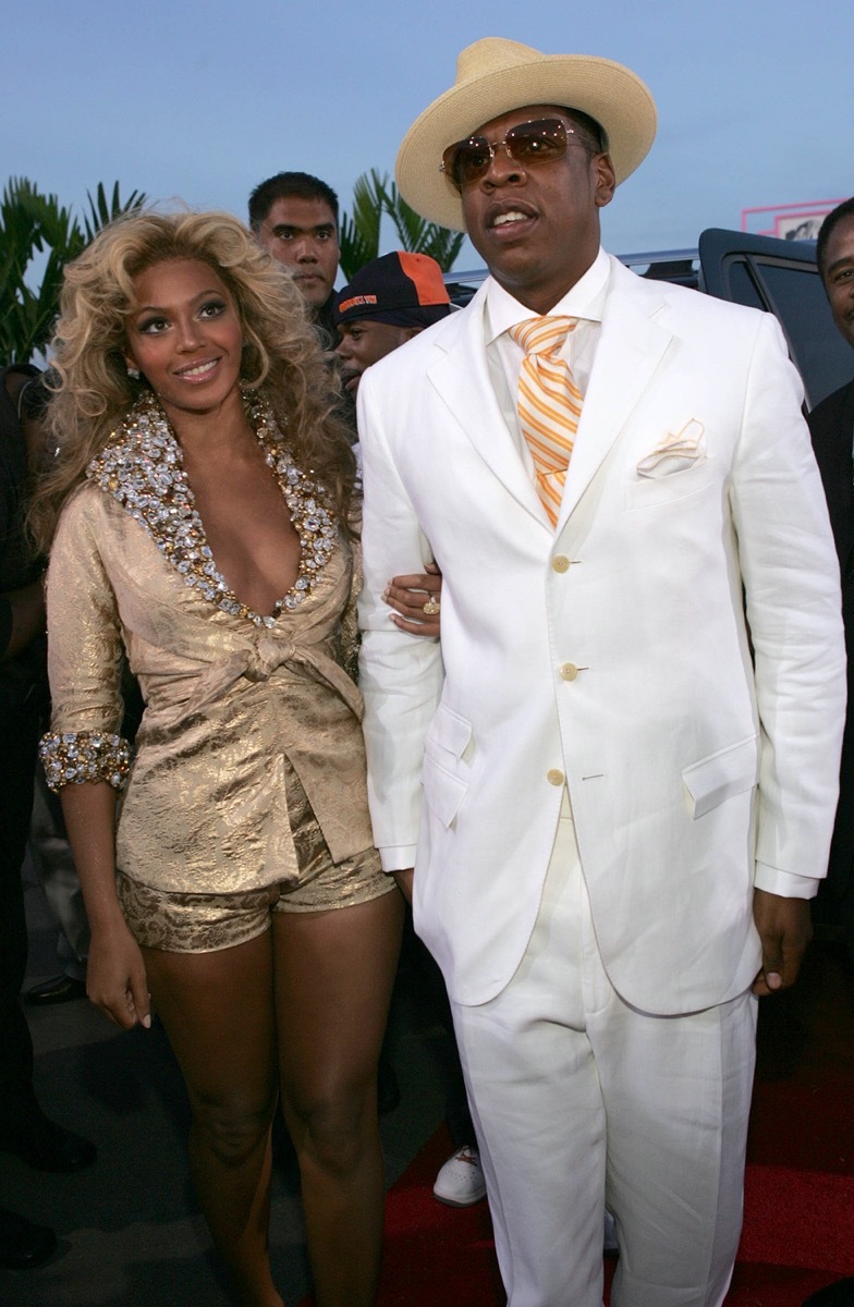 Beyonce and Jay-Z in 2004