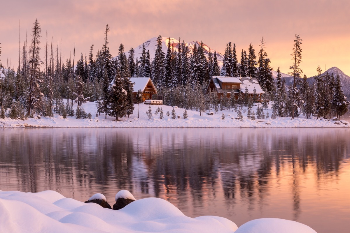 Bend, Oregon White Christmas in America