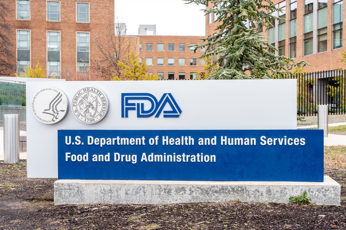 u.s. fda sign