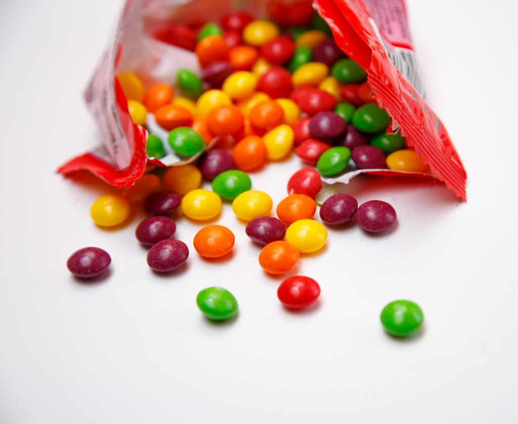 bag of skittles, weird americans things