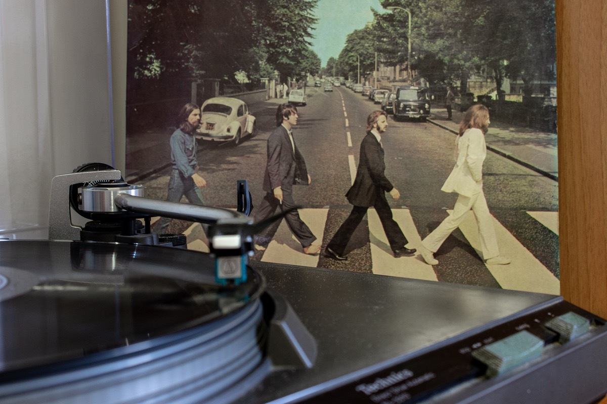 beatles record, biggest event each year