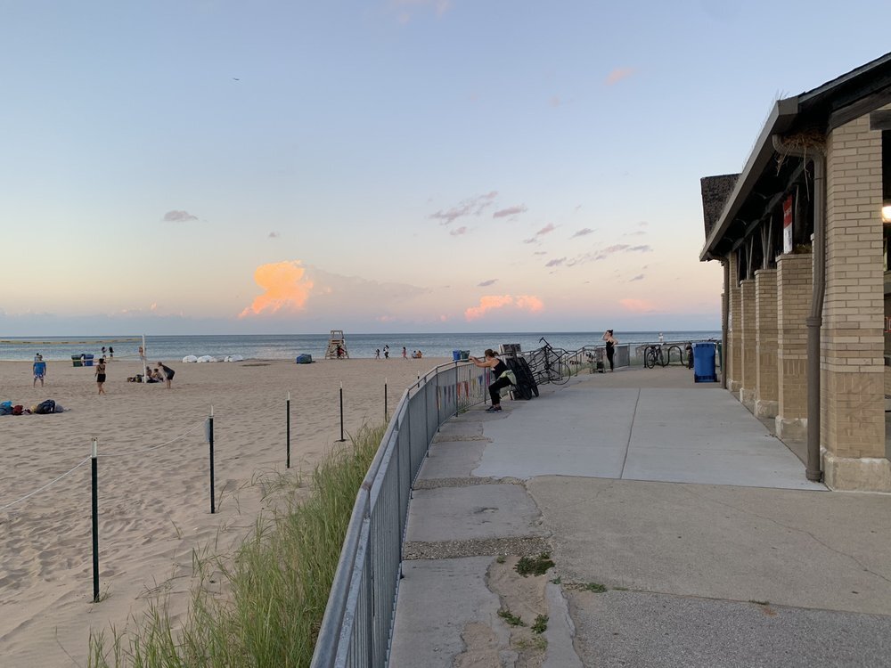 Foster Avenue Beach in Chicago