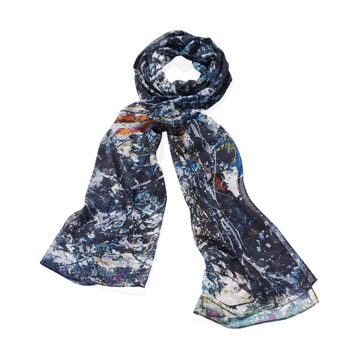 Jackson Pollock scarf