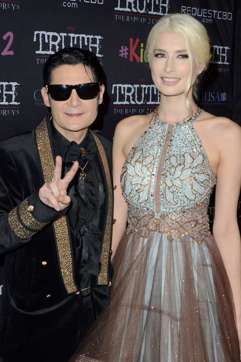 Corey Feldman and Courtney Mitchell at the 