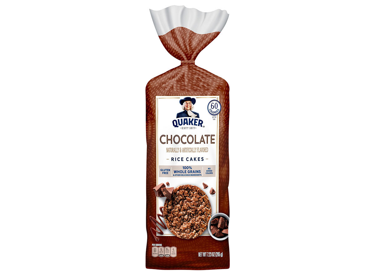 quaker rice cakes chocolate