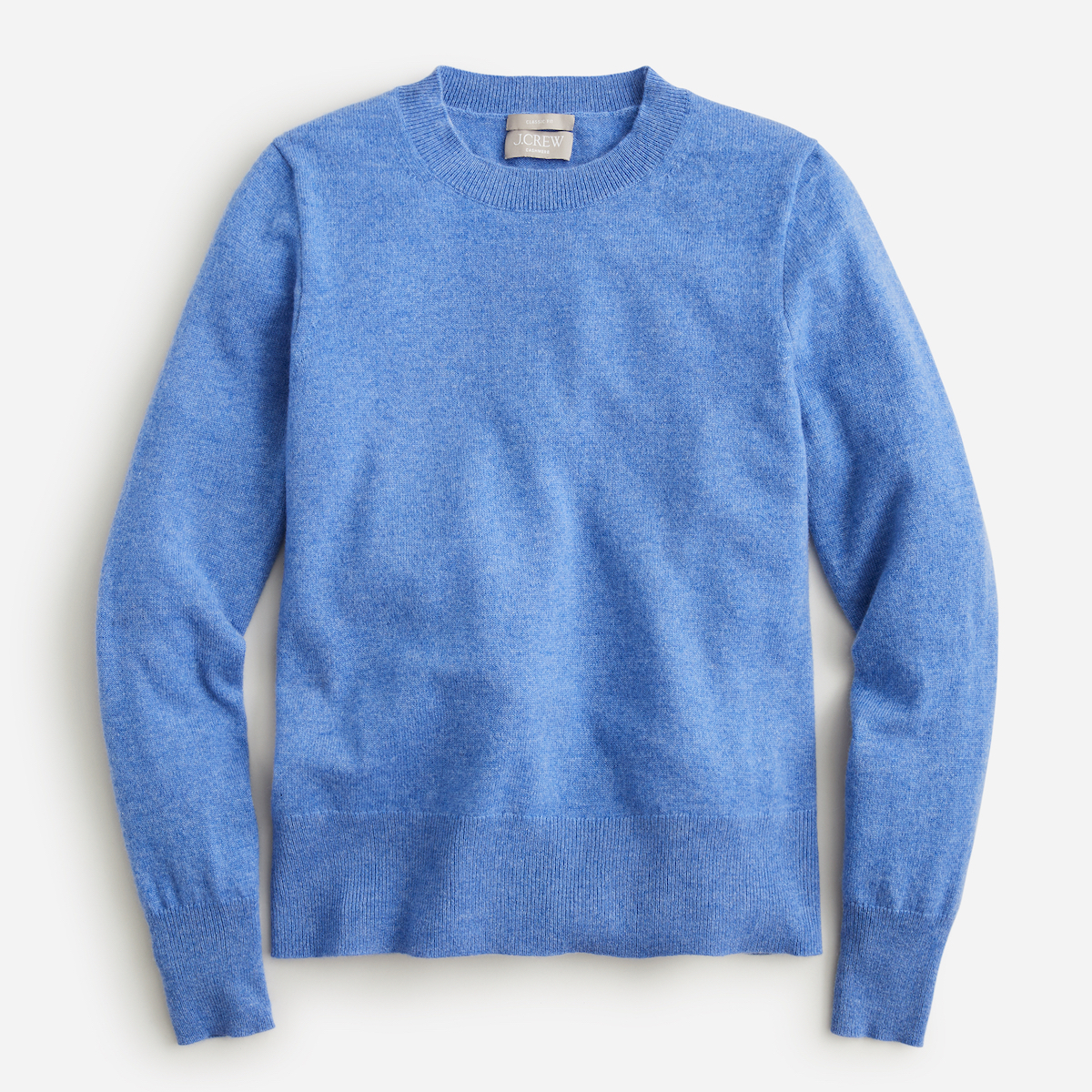 Product image of cornflower blue cashmere sweater from J.Crew