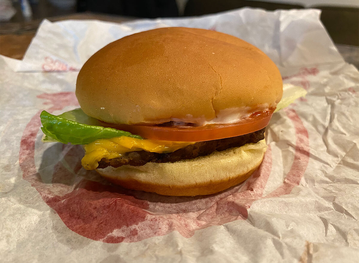 wendys jr cheeseburger deluxe