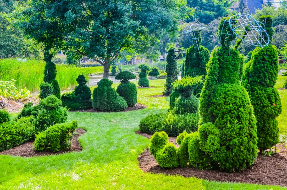 topiary garden in columbus ohio