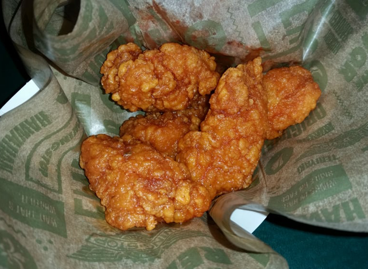 mild tenders from wingstop