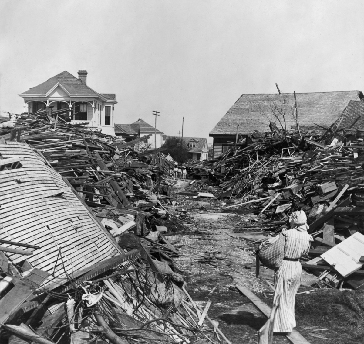 Galveston, Texas storm - hurricane facts 