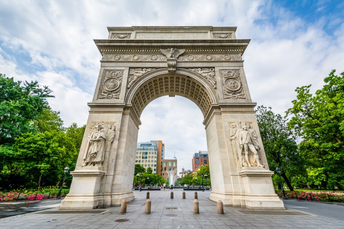 The Washington Square Park Arch Secret Spaces in Landmarks