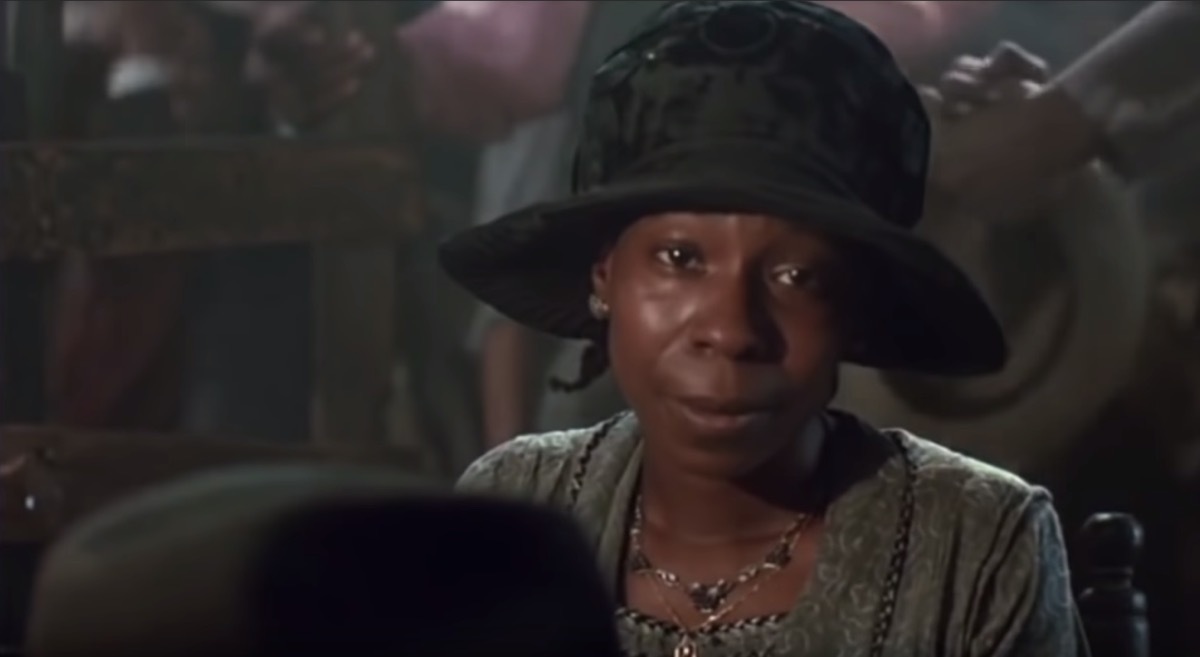 Whoopi Goldberg as Celie in The Color Purple