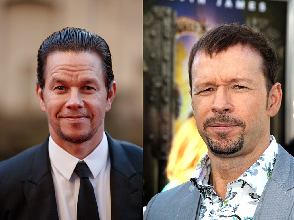 Mark and Donnie Wahlberg Celebrity Siblings 