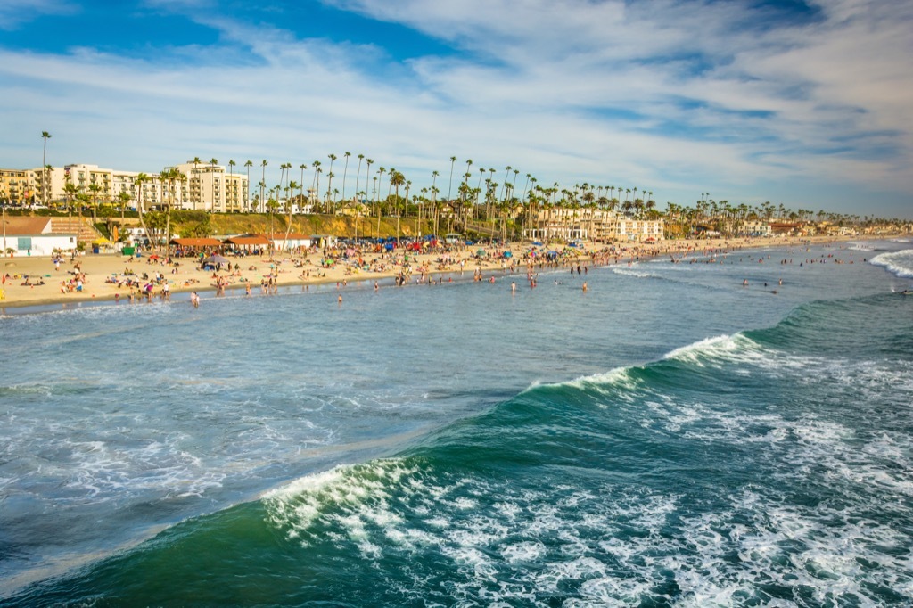 Oceanside, happiest cities, worst singles scenes, longest commutes, commute