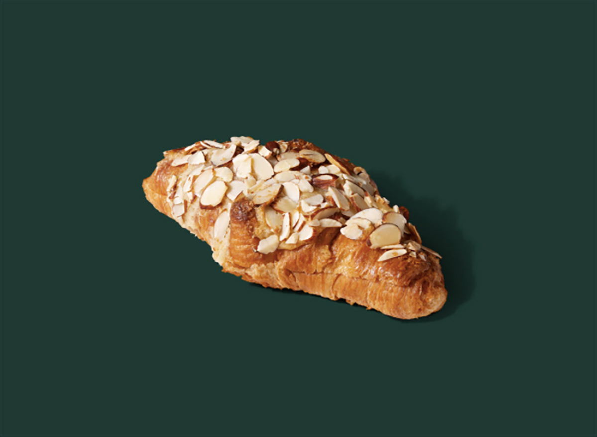 starbucks almond croissant