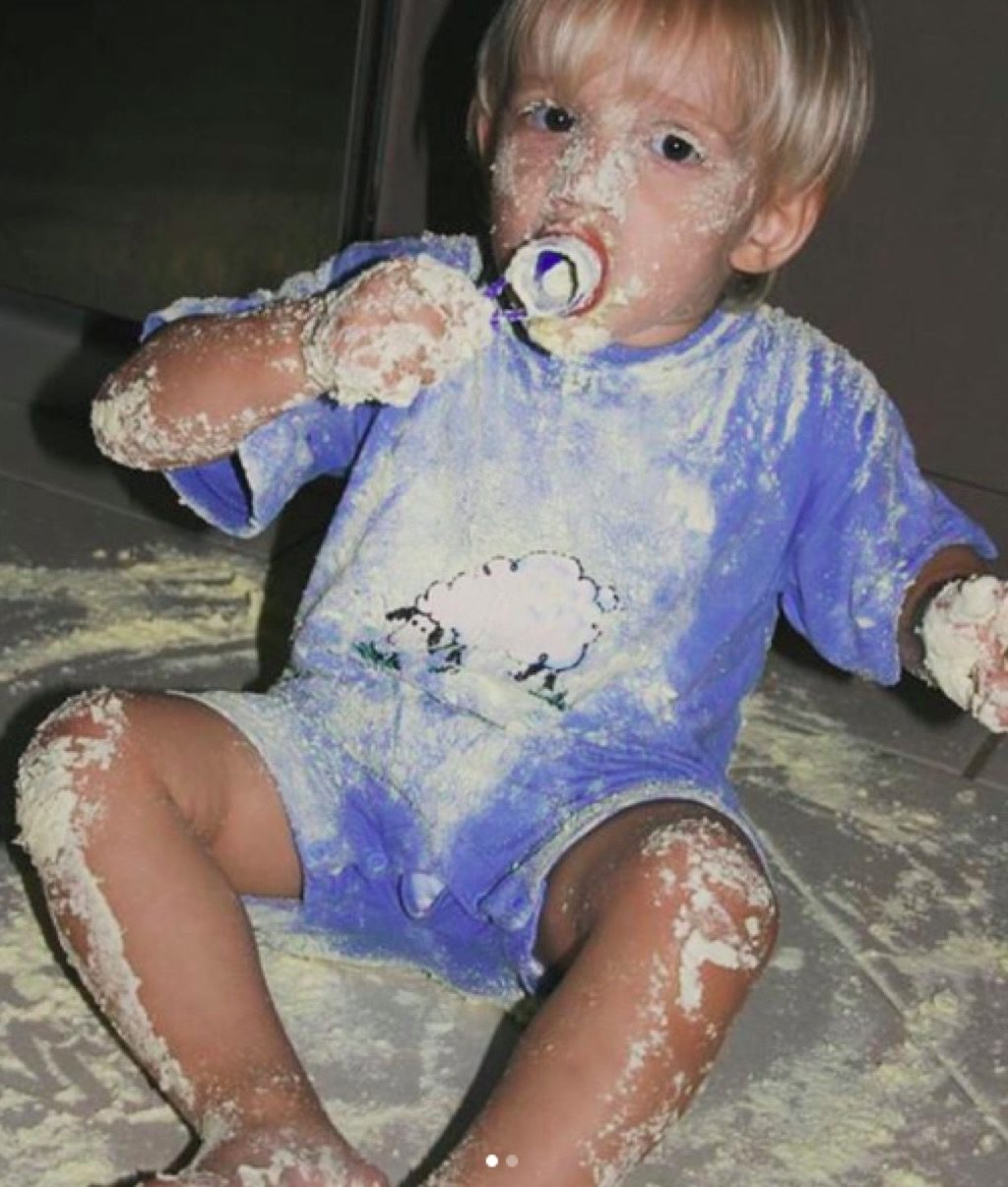 Messy kid funny kid photos