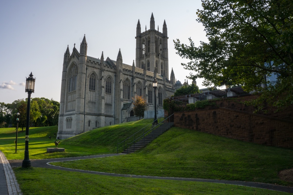 Trinity College Chapel, at Trinity College, in Hartford, Connecticut - Image