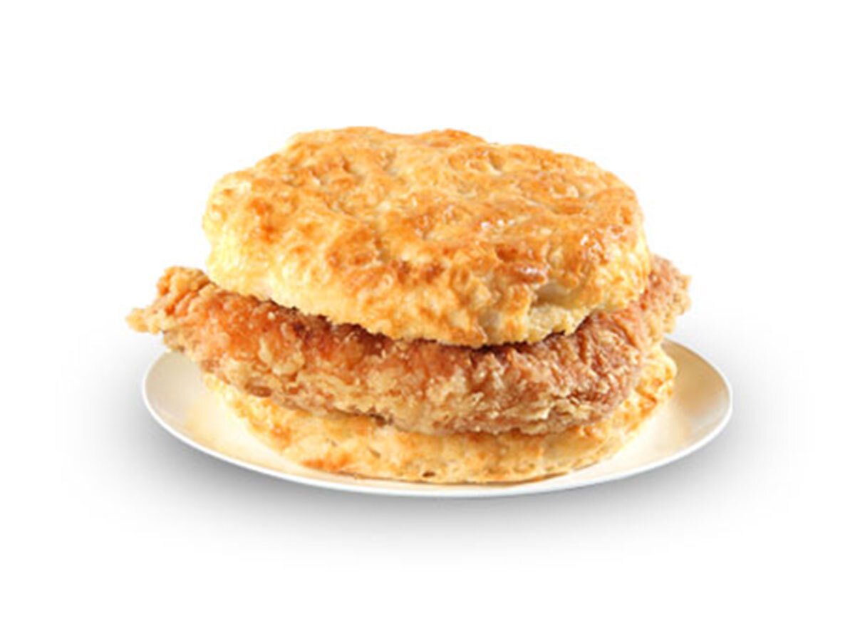 Cajun filet biscuit