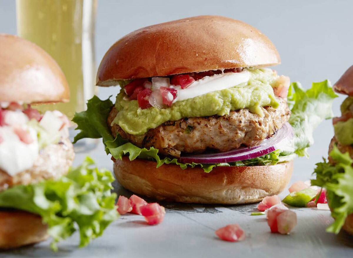 ground chicken recipes cheddar jalapeno burger