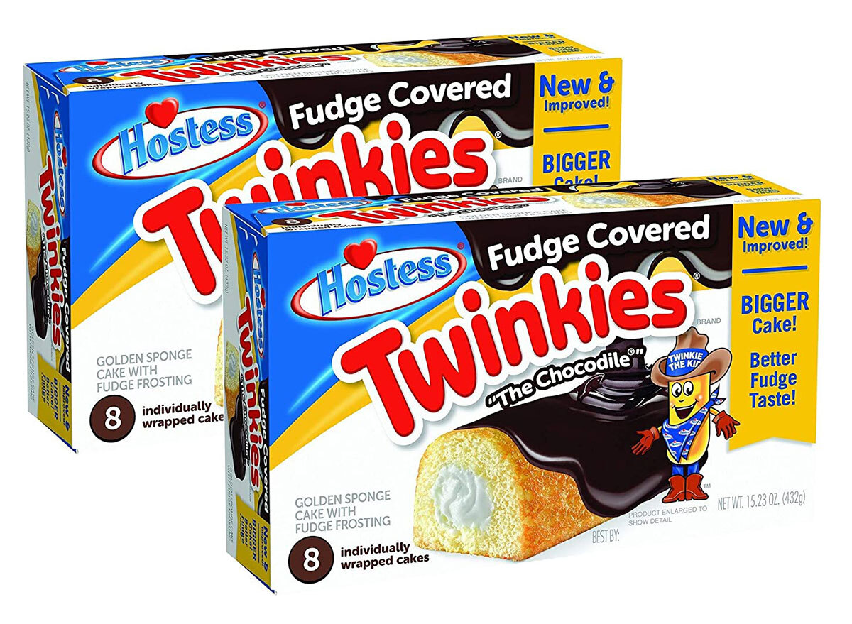 two boxes of hostess chocodiles