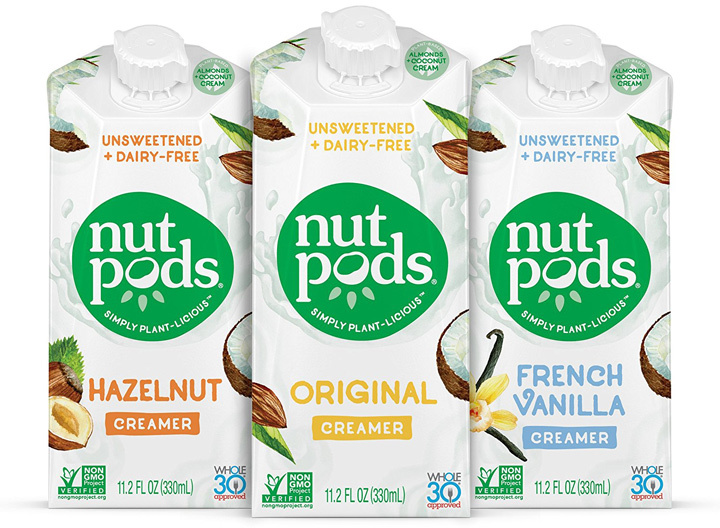 Nutpods dairy free creamer