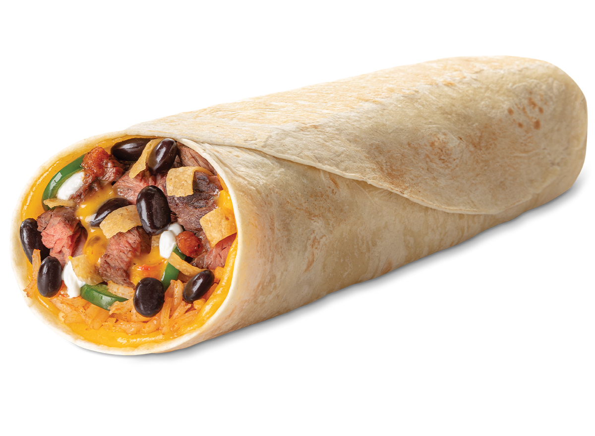 baja fresh nacho burrito