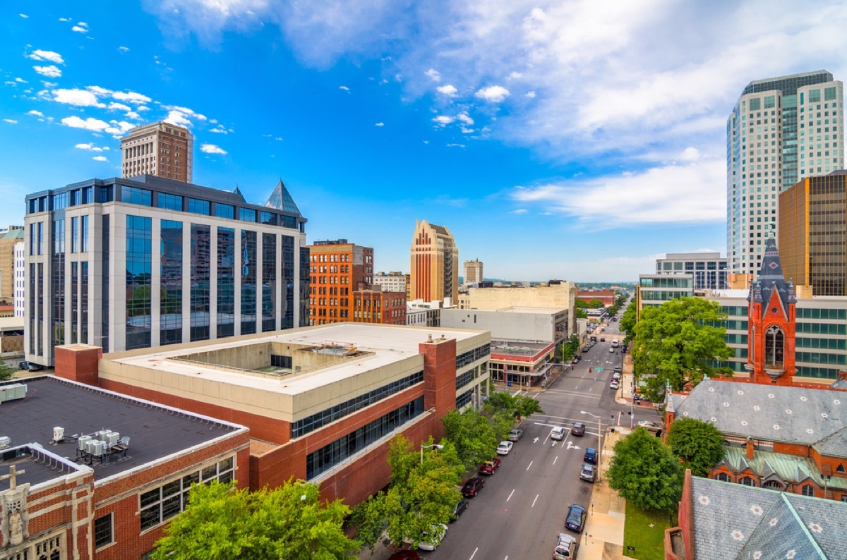 downtown birmingham alabama