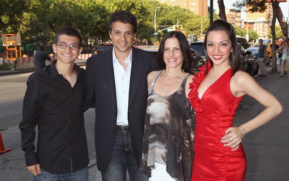 Phyllis Macchio, Ralph Macchio, Daniel Macchio, and Julia Macchio in 2015