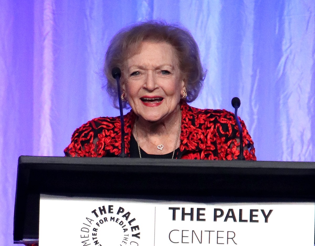 Betty White in 2017