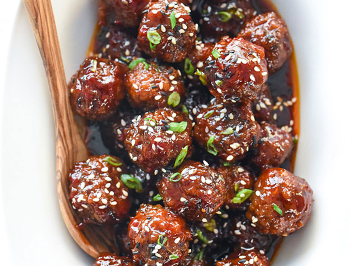 sriracha meatballs