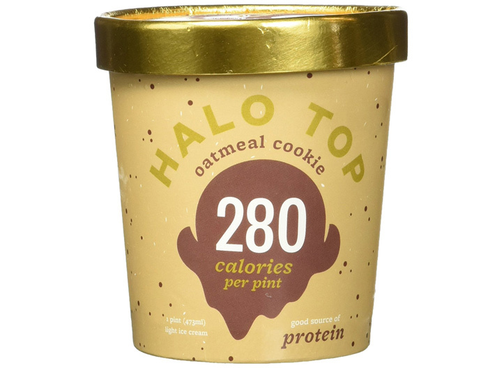 Halo Top oatmeal cookie