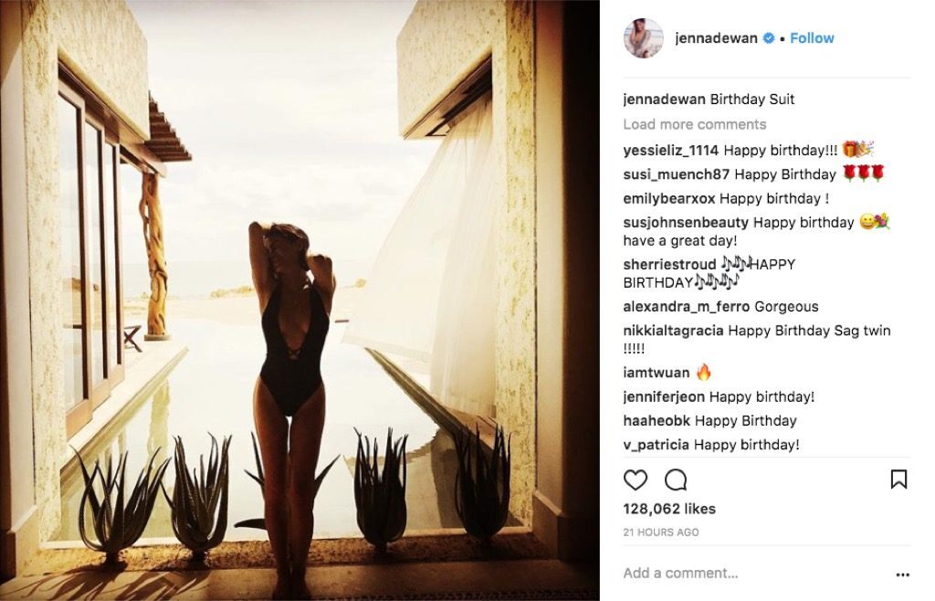 jenna dewan tatum birthday vacation