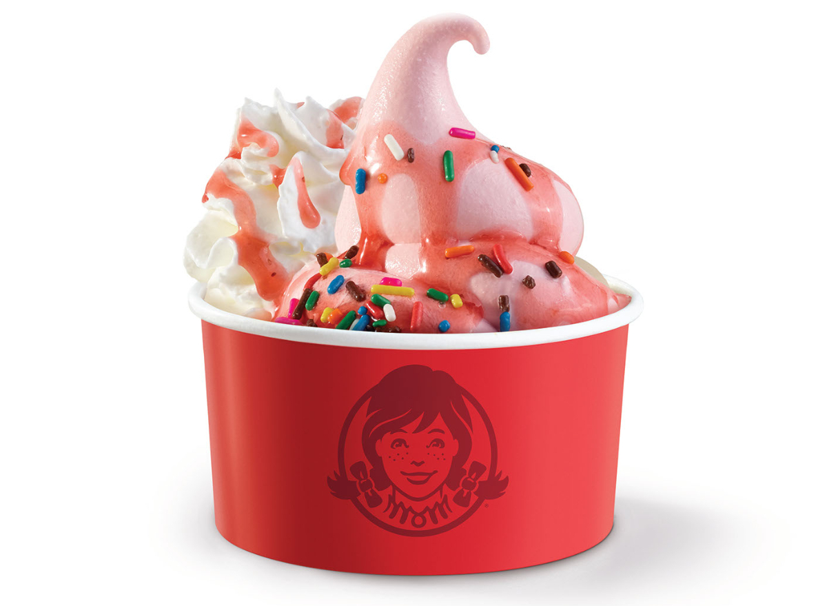 Wendy's Strawberry Frosty