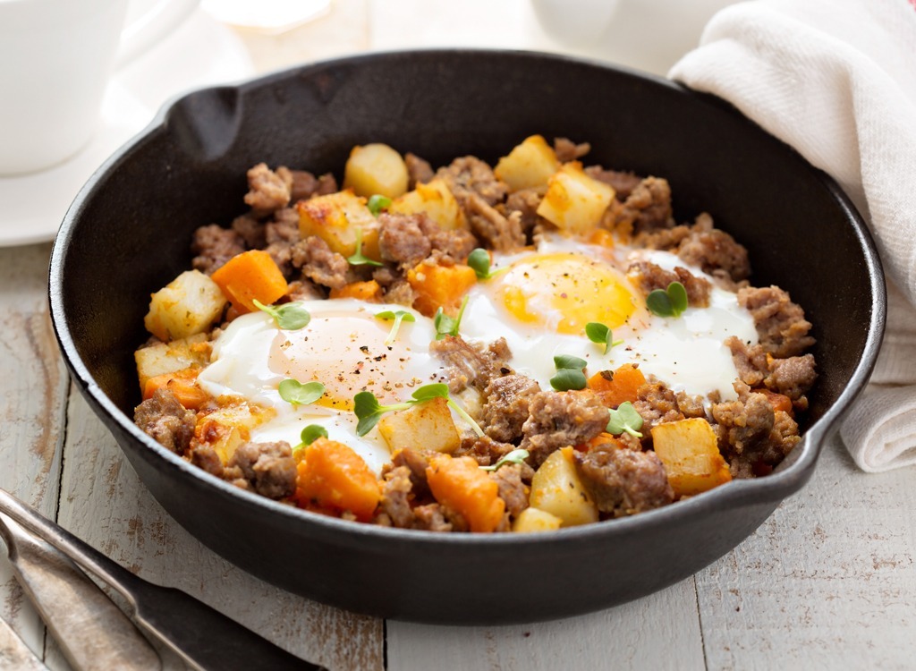 Ground turkey - healthy breakfast for weight loss