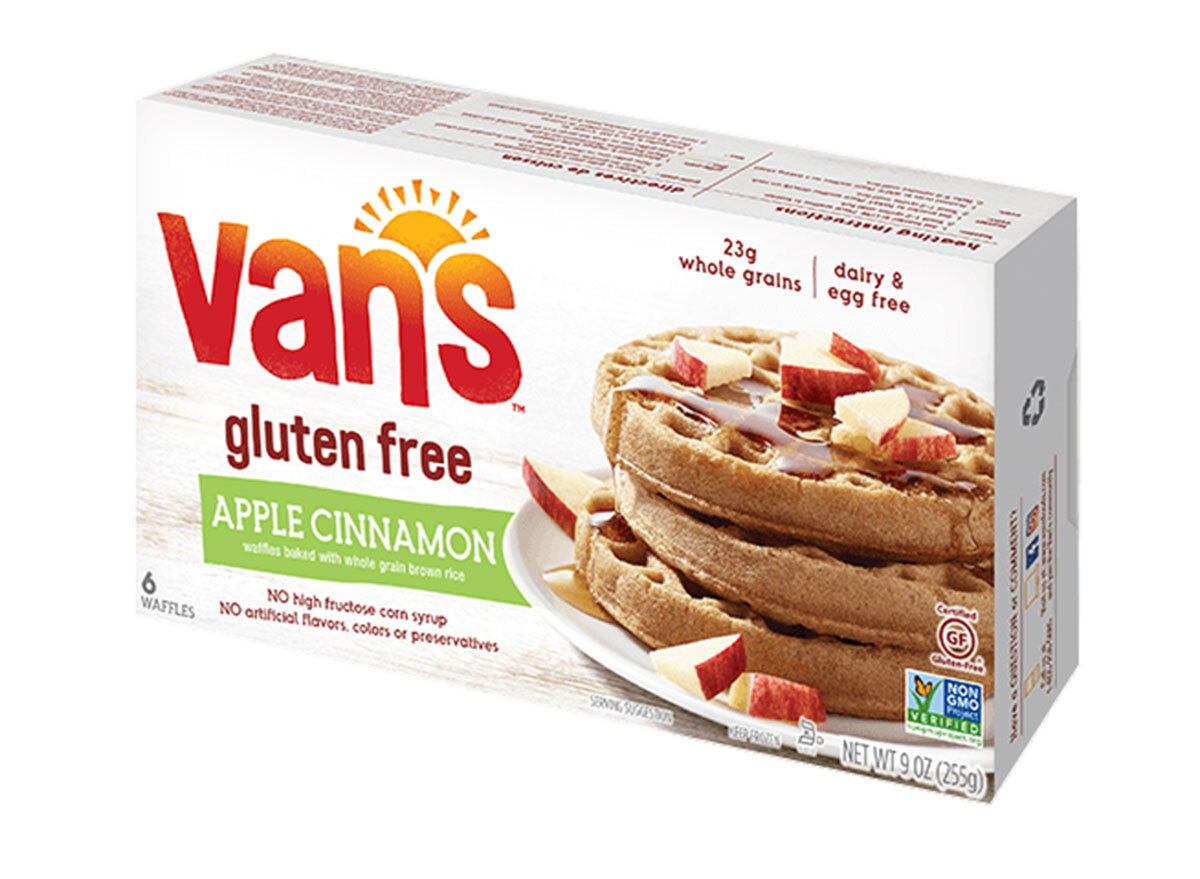 vans gluten free apple cinnamon waffles