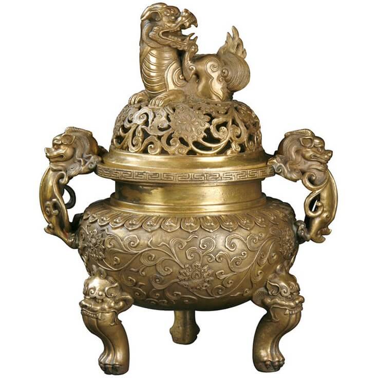 18th-Century Chinese Censer