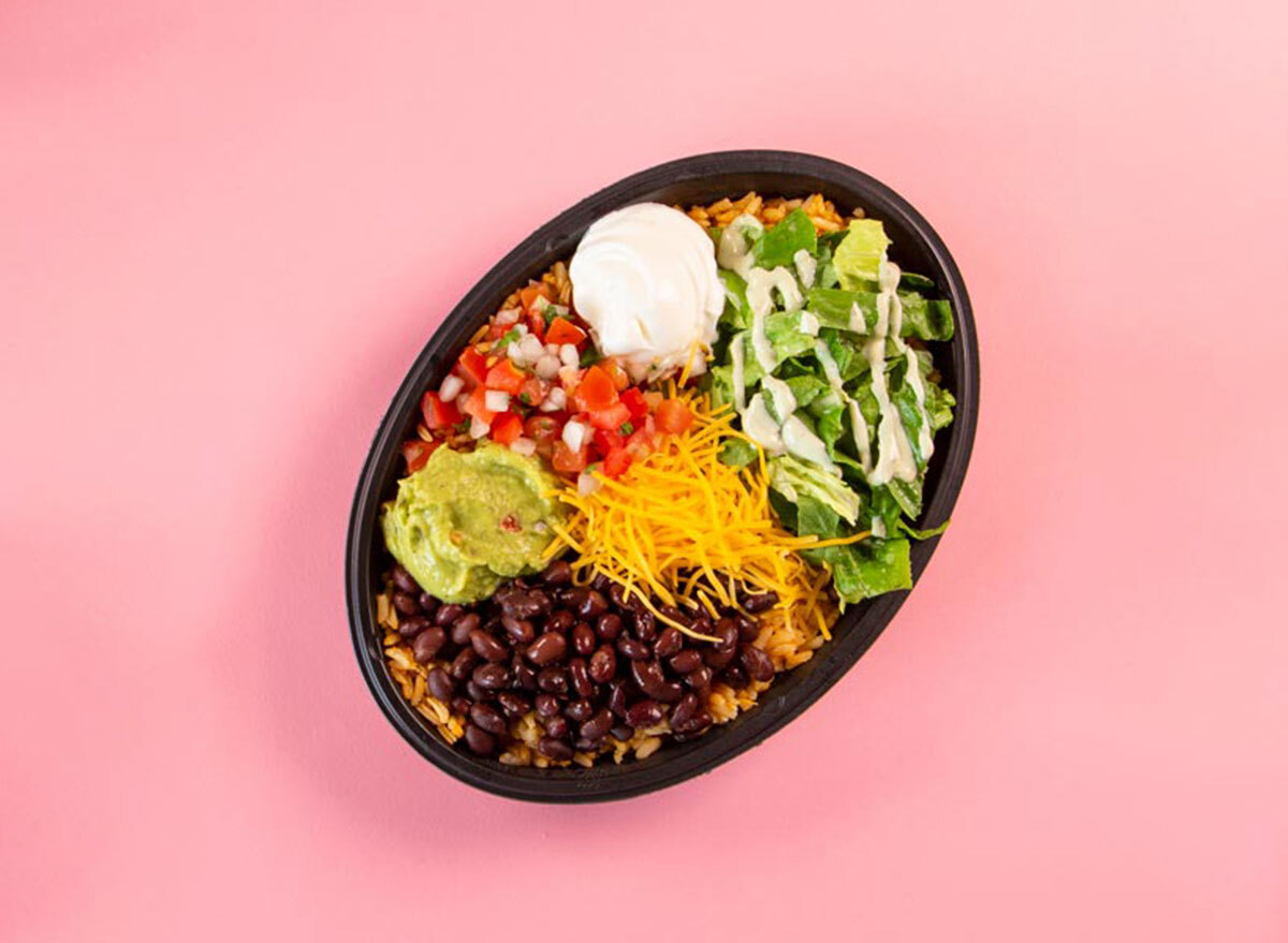 taco bell veggie cantina bowl