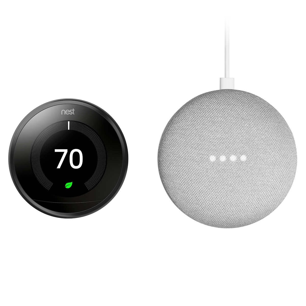 Nest Thermostat and Google Mini {Costco Deals}