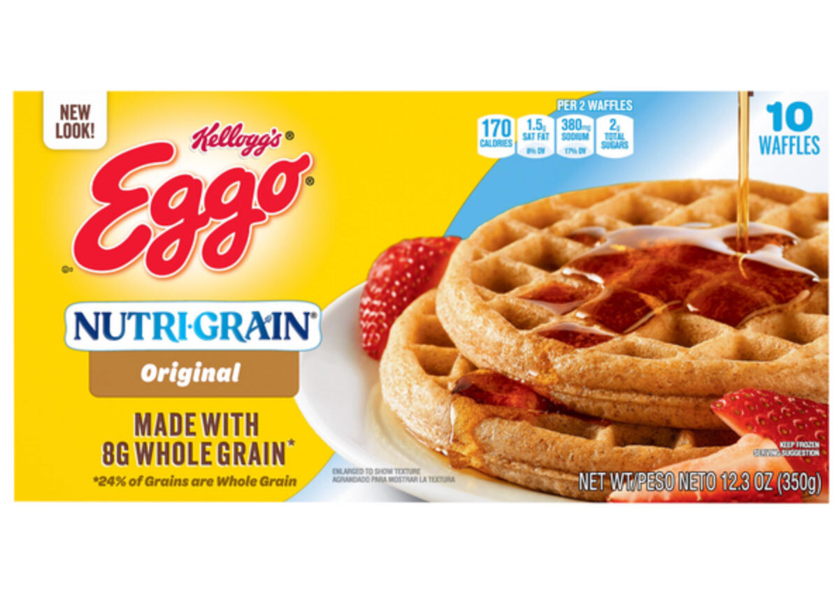 nutrigrain eggo waffles