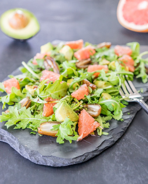 grapefruit avocado salad