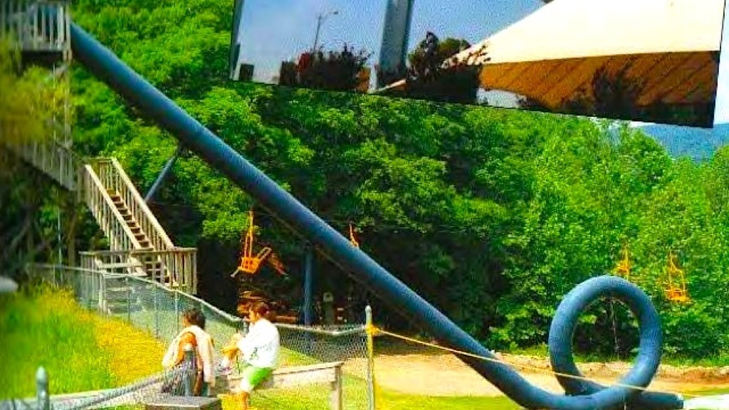 Cannonball Loop Action Park Waterslide