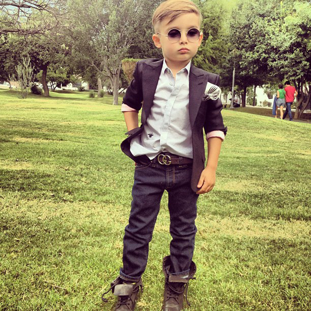 Alonso, the Youngest Fashionista from California