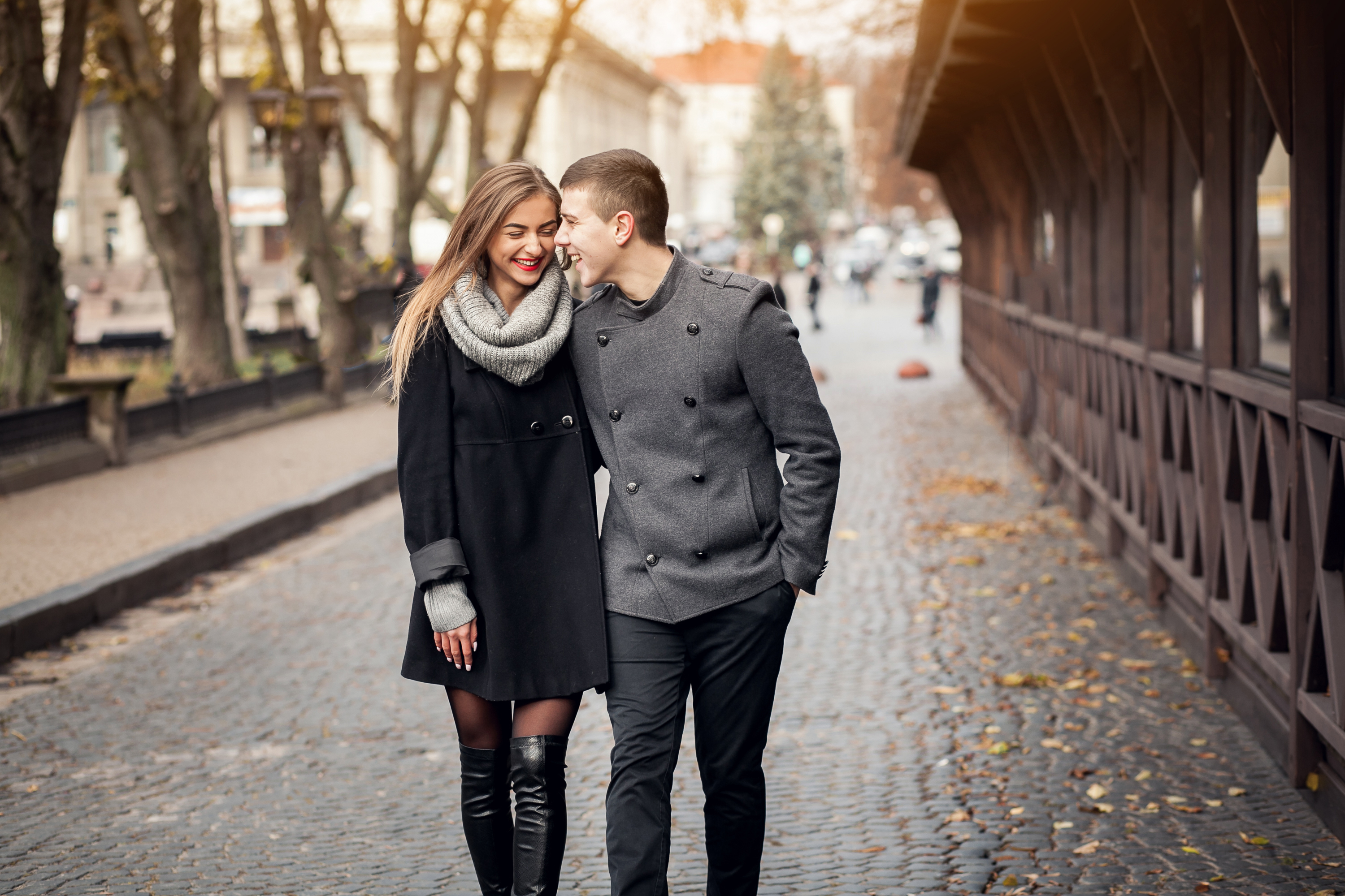 taking a walk can help couples relax