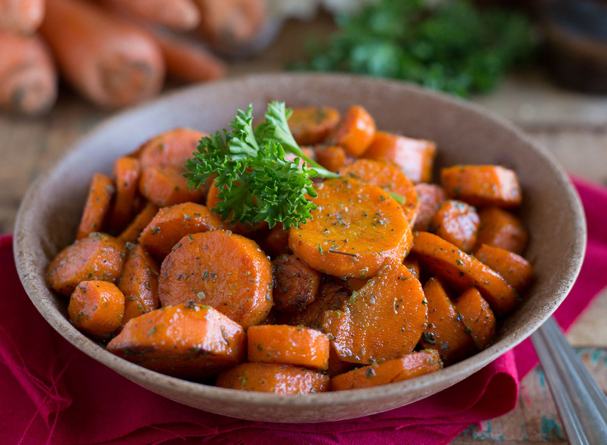 glazed carrots rosemary and ranch glazed carrots