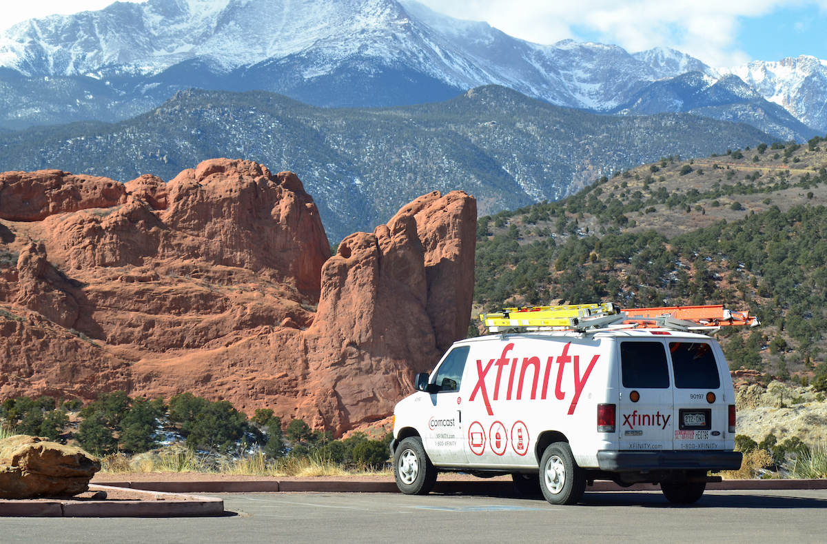 Xfinity van