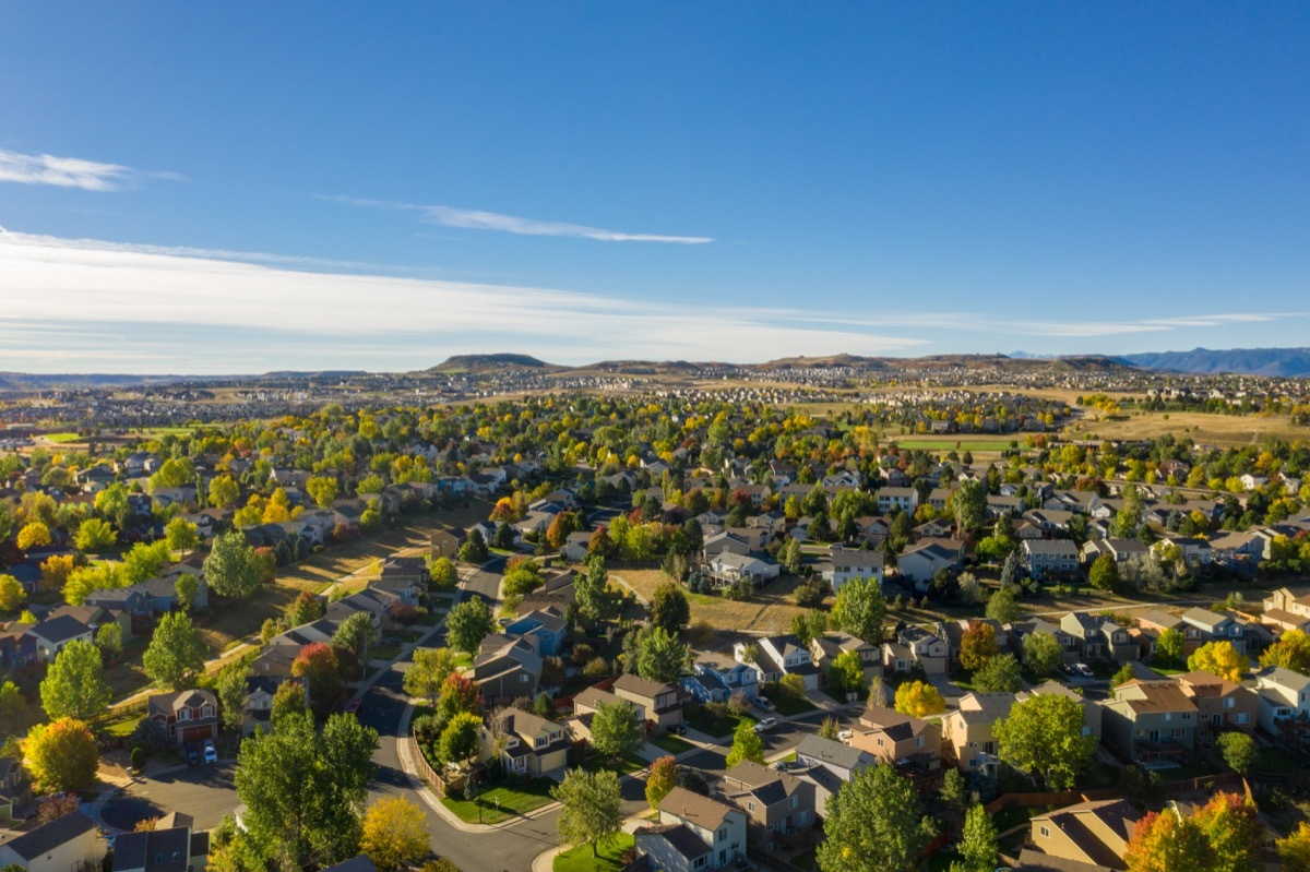 castle rock colorado, fastest growing cities