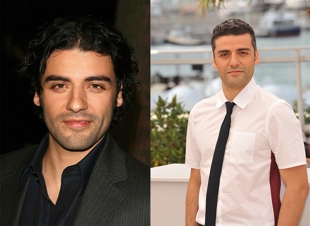 Oscar Isaac hair transformation